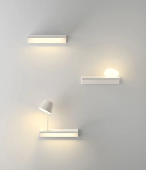Flash Sale Etagere Lumineuse Suite Metal/  L 32 Cm / Branchement Mural - Unisexe Mobilier Lumineux