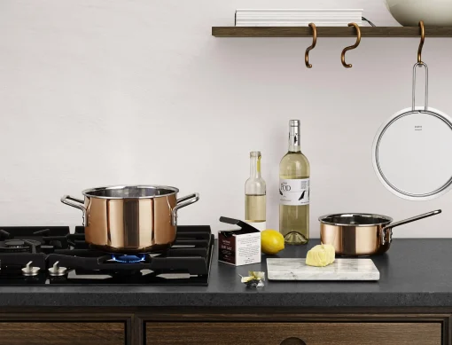 Outlet Faitout Copper Metal/ O 20 Cm - 3,9 L - Unisexe Plats Et Cuisson