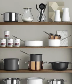 Outlet Faitout Copper Metal/ O 20 Cm - 3,9 L - Unisexe Plats Et Cuisson