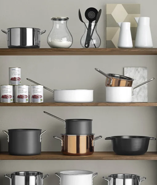 Outlet Faitout Copper Metal/ O 20 Cm - 3,9 L - Unisexe Plats Et Cuisson
