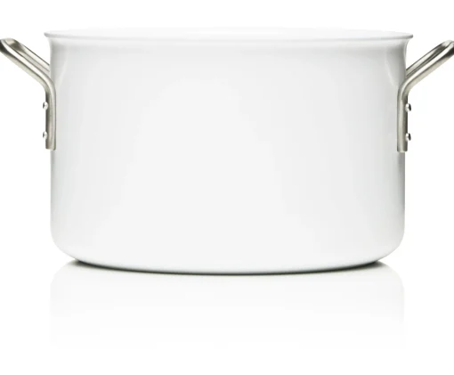 Best Sale Faitout White Line Metal/ 7L - Unisexe Plats Et Cuisson