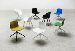 Online Fauteuil About A Chair Aac22 Plastique Bois / Chene Teinte - Unisexe Fauteuils De Bureau
