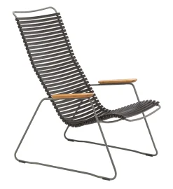 Cheap Fauteuil Bas Click Lounge Plastique/ Dossier Haut - Unisexe Fauteuils De Jardin