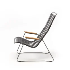 Cheap Fauteuil Bas Click Lounge Plastique/ Dossier Haut - Unisexe Fauteuils De Jardin