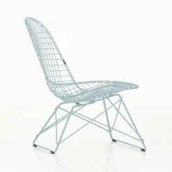 Cheap Fauteuil Lounge Wire Chair Lkr Metal Bleu / Charles & Ray Eames, 1951 - Unisexe Terrasses Et Balcons