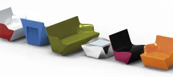 Shop Fauteuil Lumineux Kami Ichi Outdoor Plastique / Interieur-Exterieur - Unisexe Mobilier Lumineux