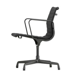 Fashion Fauteuil Pivotant Aluminium Chair Ea108 Tissu / Base 4 Branches - Unisexe Fauteuils De Bureau