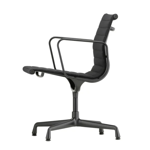 Fashion Fauteuil Pivotant Aluminium Chair Ea108 Tissu / Base 4 Branches - Unisexe Fauteuils De Bureau