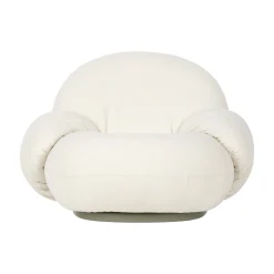 Sale Fauteuil Pivotant Pacha Outdoor Tissu Beige / Avec Accoudoirs - Pierre Paulin, 1975 - Unisexe Fauteuils De Jardin