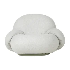 Cheap Fauteuil Pivotant Pacha Outdoor Tissu Blanc Beige / Avec Accoudoirs - Pierre Paulin, 1975 - Unisexe Fauteuils De Jardin