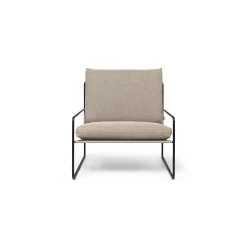 Flash Sale Fauteuil Rembourre Desert Dolce Tissu Beige - Unisexe Fauteuils De Jardin