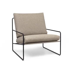 Flash Sale Fauteuil Rembourre Desert Dolce Tissu Beige - Unisexe Fauteuils De Jardin