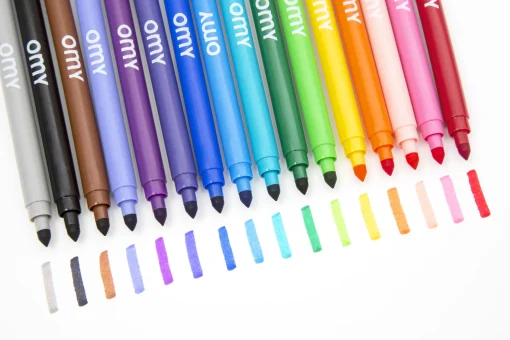 Sale Feutres  Plastiqueultra Lavables / Lot De 16 - Unisexe Bloc Notes Cahiers Et Stylos