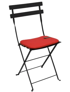 Outlet Galette De Chaise Color Mix Tissu Vert / Pour Chaise Bistro - 38 X 30 Cm - Unisexe Déco Textile