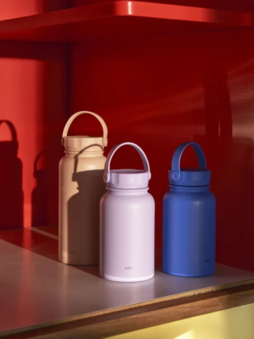 Fashion Gourde Isotherme Mono Thermal Small Metal Bleu / 0,6 L - Acier - Unisexe Gourdes Et Thermos