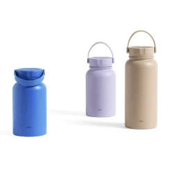 Shop Gourde Isotherme Mono Thermal Small Metal Violet / 0,6 L - Acier - Unisexe Gourdes Et Thermos
