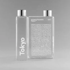 Best Sale Gourde Phil - Plastique Transparent / Bouteille Nomade Plastique Ecologique - 500 Ml - Unisexe Gourdes Et Thermos