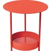 Fashion Gueridon Salsa Metal Rouge / O 50 X H 50 Cm - Unisexe Meubles De Rangement