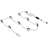 Fashion Guirlande Lumineuse Exterieur Hoop Led Plastique Rouge 12 Metres / Bluetooth - Unisexe Luminaires D'extérieur