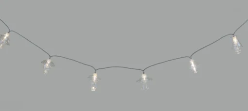 Cheap Guirlande Lumineuse Floralia Verre/ Led - 12 Abat-Jours Verre - L 420 Cm - Unisexe Mobilier Et Objets Lumineux