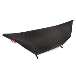 Best Hamac Avec Support Headdemock Deluxe Tissu Rouge / Tissu Olefine - Avec Coussin & Housse - Unisexe Bains De Soleil Chaises Longues Et Hamacs