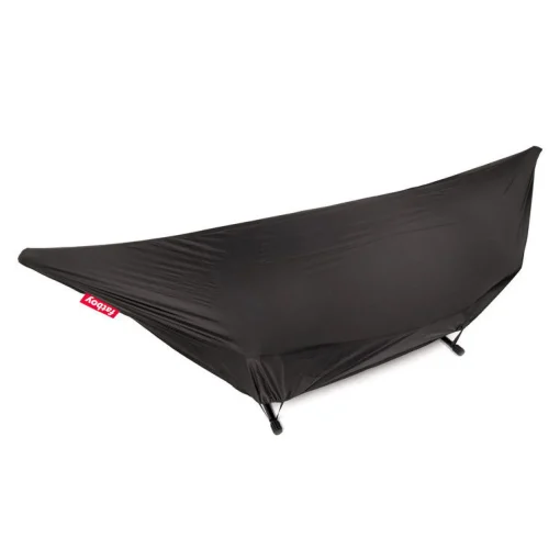 Best Hamac Avec Support Headdemock Deluxe Tissu Rouge / Tissu Olefine - Avec Coussin & Housse - Unisexe Bains De Soleil Chaises Longues Et Hamacs
