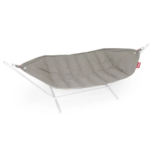 Online Hamac Avec Support Headdemock Superbe Tissu Gris Beige / Tissu Olefine Beige - Unisexe Bains De Soleil Chaises Longues Et Hamacs