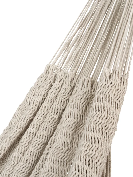 Flash Sale Hamac Suspendu Path Tissu Beige Tissu Beige / Bouteilles Plastique Recyclees - Unisexe Bains De Soleil Chaises Longues Et Hamacs