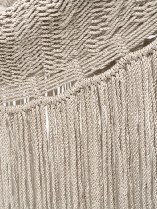 Flash Sale Hamac Suspendu Path Tissu Beige Tissu Beige / Bouteilles Plastique Recyclees - Unisexe Bains De Soleil Chaises Longues Et Hamacs