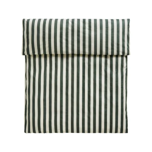 Best Housse De Couette 240 X 220 Cm Ete Tissu Vert / Coton Oeko-Tex - Unisexe Linge De Lit