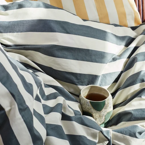 Best Housse De Couette 240 X 220 Cm Ete Tissu Vert / Coton Oeko-Tex - Unisexe Linge De Lit