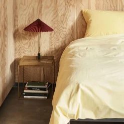 Best Housse De Couette 240 X 220 Cm Duo Tissu Jaune / Coton Oeko-Tex - Unisexe Linge De Lit
