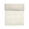 Outlet Housse De Couette 240 X 220 Cm Duo Tissu Blanc Beige / Coton Oeko-Tex - Unisexe Linge De Lit