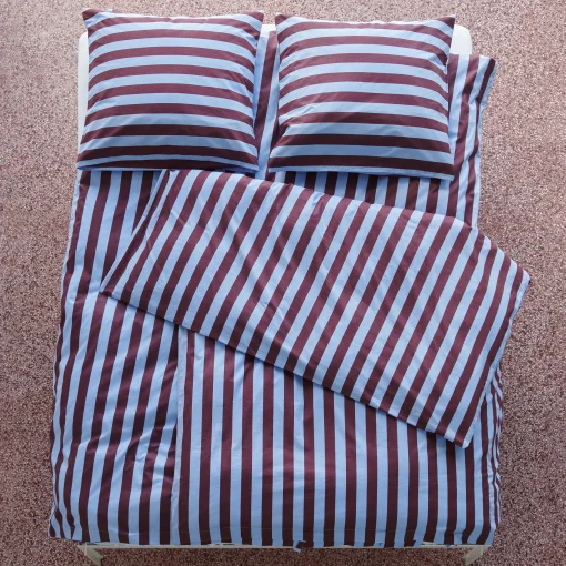 Cheap Housse De Couette 240 X 220 Cm Ete Tissu Rouge Violet / Coton Oeko-Tex - Unisexe Linge De Lit