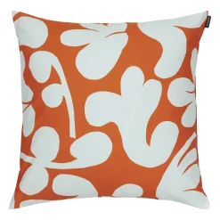 Store Housse De Coussin Leikko Tissu Orange / 50 X 50 Cm - Unisexe Déco Textile