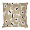 Hot Housse De Coussin Pieni Unikko Tissu Beige / 50 X 50 Cm - Unisexe Déco Textile