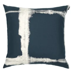 Hot Housse De Coussin Taite Tissu Bleu / 50 X 50 Cm - Unisexe Déco Textile