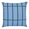 New Housse De Coussin Tiiliskivi Tissu Bleu Vert / 50 X 50 Cm - Unisexe Déco Textile