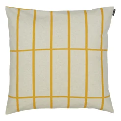 Store Housse De Coussin Tiiliskivi Tissu Beige / 50 X 50 Cm - Unisexe Déco Textile