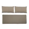 Shop Housse De Coussin  Tissu/ Pour Canape Mundo - Set De 3 Housses (Sans Garnissage) - Unisexe Déco Textile