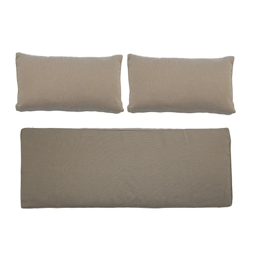 Shop Housse De Coussin  Tissu/ Pour Canape Mundo - Set De 3 Housses (Sans Garnissage) - Unisexe Déco Textile