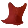 Best Sale Housse  Tissu Rouge Orange Coton Outdoor / Pour Fauteuil Aa Butterfly - Unisexe Fauteuils De Jardin
