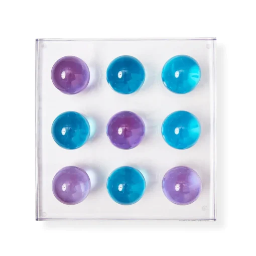 Outlet Jeu De Morpion Tic-Tac-Toe Plastique/ Acrylique - 30,5 X 30,5 Cm - Unisexe Jeux Et Loisirs