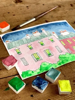 New Kit Se Lancer Dans L'Aquarelle Fibre Vegetale- Unisexe Jeux Et Loisirs