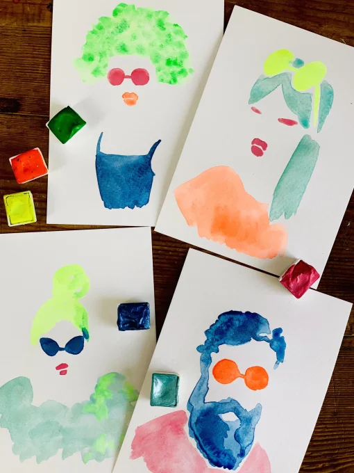 New Kit Se Lancer Dans L'Aquarelle Fibre Vegetale- Unisexe Jeux Et Loisirs