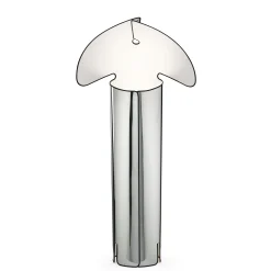 Cheap Lampadaire Chiara Gris Metal / O 72 X H 145 Cm - Acier / Reedition 1969 - Unisexe Luminaires Iconiques