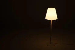 Online Lampadaire D'extérieur Edison The Giant Metal Plastique Beige Plastique & Metal Beige / H 182 Cm - Led - Unisexe Luminaires D'extérieur