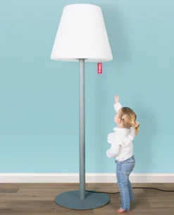 Online Lampadaire D'extérieur Edison The Giant Metal Plastique Beige Plastique & Metal Beige / H 182 Cm - Led - Unisexe Luminaires D'extérieur