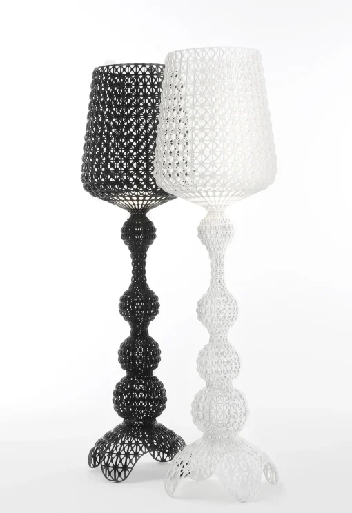 Store Lampadaire D'extérieur Kabuki Outdoor Plastique Blanc Plastique Balnc / Led - H 165 Cm - Unisexe Luminaires D'extérieur