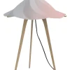 Clearance Lampe A Poser Chantilly Large Plastique Bois/ H 65 Cm - Unisexe Lampes De Sol